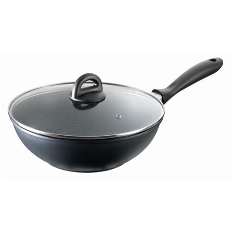 Baccarat STONE Wok With Lid 28cm .